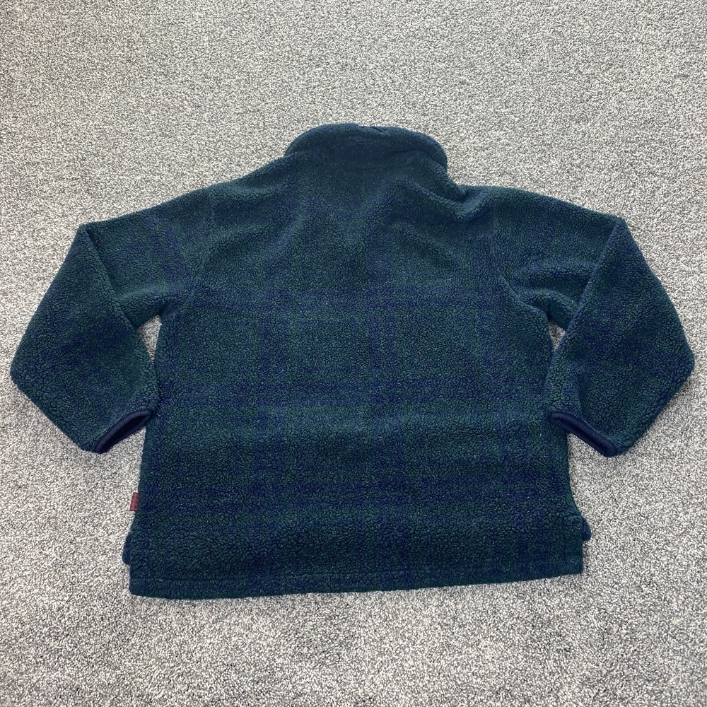 VTG Woolrich Sweater Womens S Green Icelandic Nordic‎ Fair Isle Sweatshirt USA - Picture 6 of 12